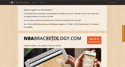 Desktop Screenshot of nbabracketology.com